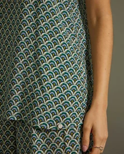 Top de alças fluido