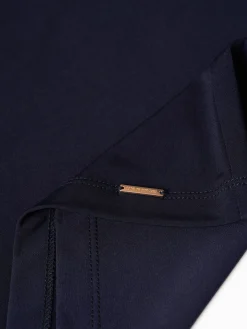 Top de malha sem ombros