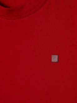 T-shirt básica de algodão