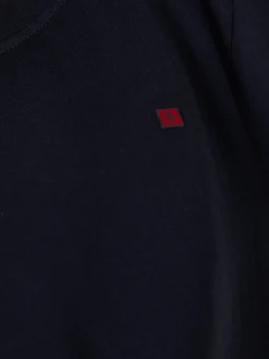 T-shirt básica de algodão