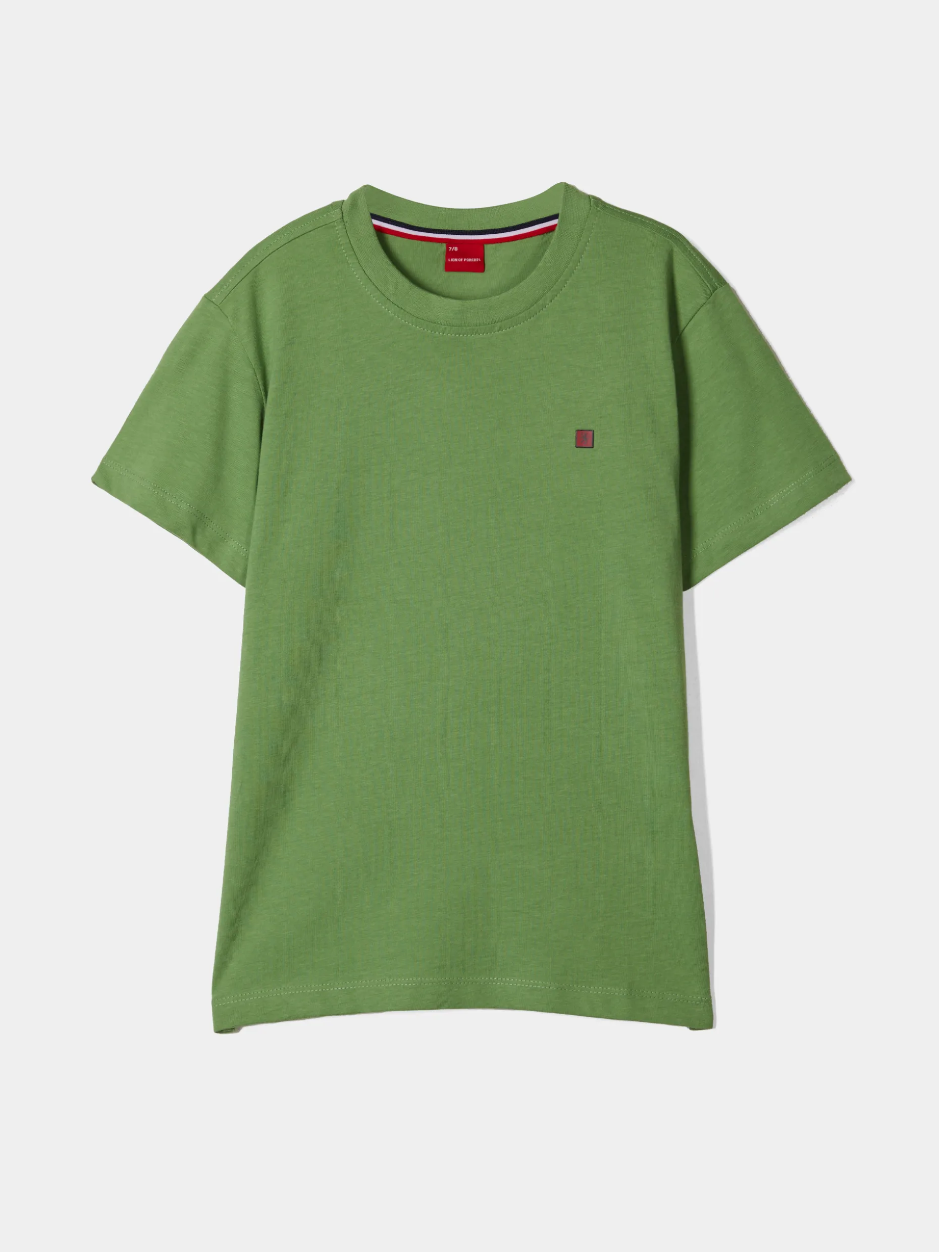 T-shirt básica de algodão