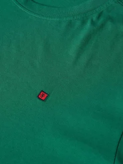 T-shirt básica de algodão