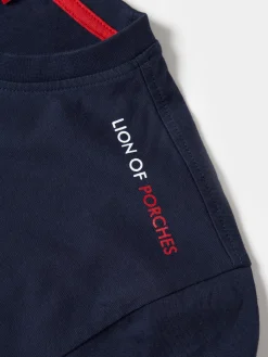 T-shirt básica de algodão