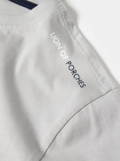 T-shirt básica de algodão