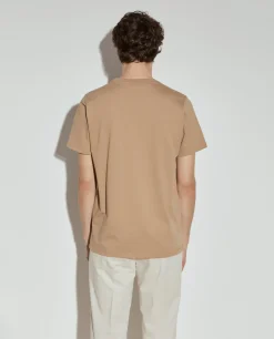 T-shirt básica de algodão