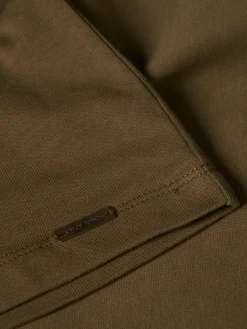 T-shirt básica em algodão