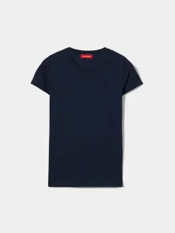 T-shirt básica manga curta