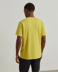 T-shirt com estampado em algodão