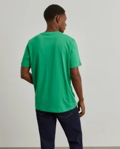 T-shirt com estampado em algodão