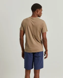 T-shirt de algodão com estampado