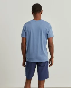 T-shirt de algodão com estampado