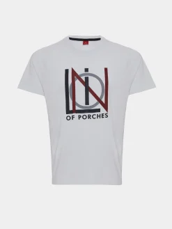 T-shirt de algodão com estampado