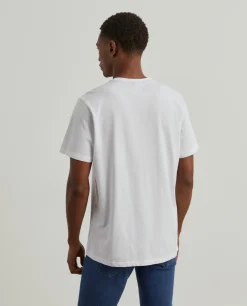 T-shirt de algodão com estampado