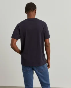 T-shirt de algodão com estampado