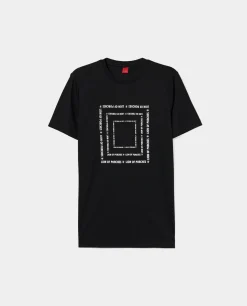 T-shirt de algodão com estampado