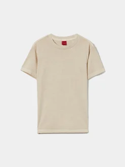 T-shirt de algodão com leões