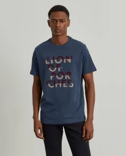 T-shirt de algodão Lion of Porches