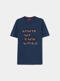 T-shirt de algodão Lion of Porches