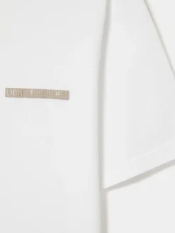 T-shirt de gola redonda 100% algodão