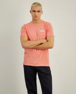 T-shirt de gola redonda 100% algodão