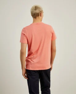 T-shirt de gola redonda 100% algodão