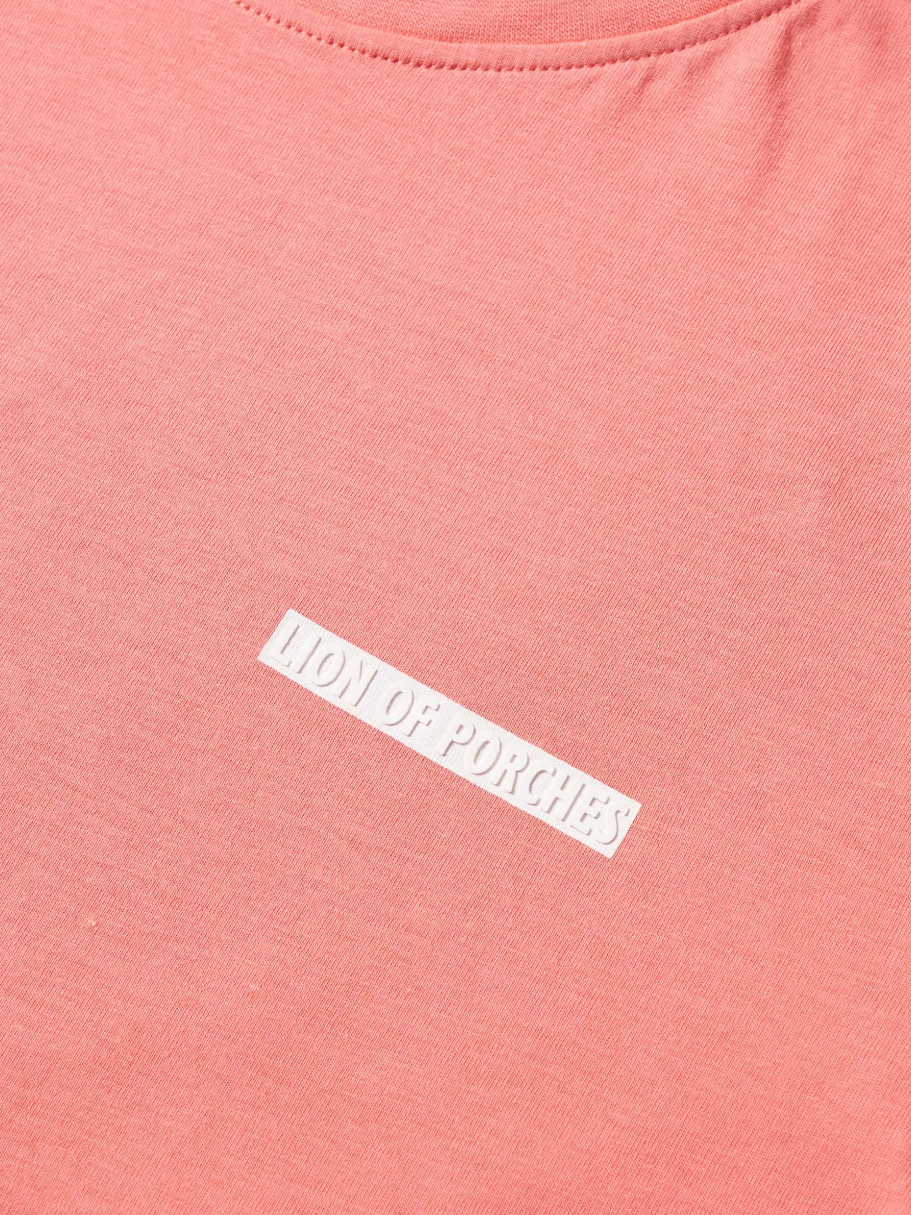 T-shirt de gola redonda 100% algodão