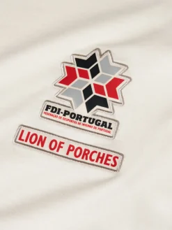 T-shirt feminina de algodão Lion x FDI