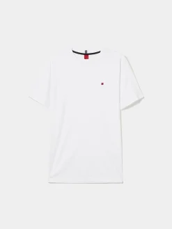 T-shirt manga curta 100% algodão