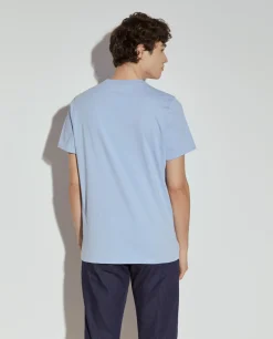 T-shirt manga curta com estampado