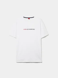 T-shirt manga curta em algodão