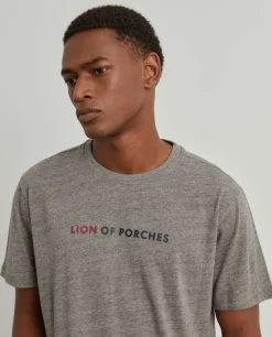 T-shirt manga curta em algodão