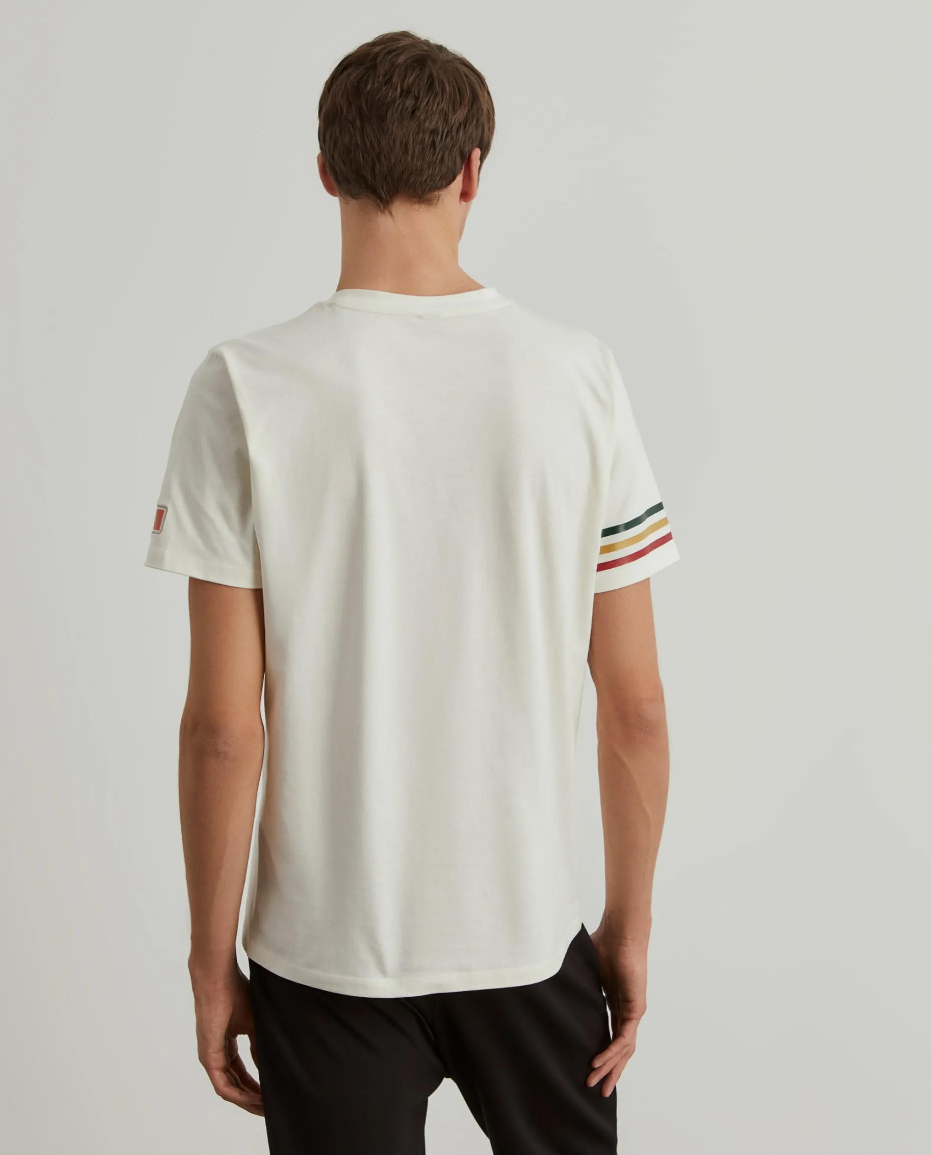 T-shirt masculina de algodão Lion x FDI