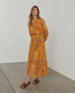 Vestido Comprido Estampado