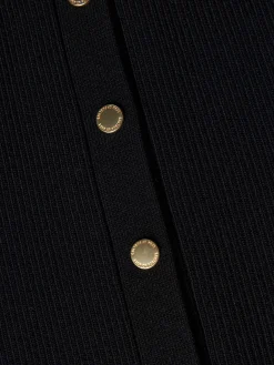 Vestido curto evasé de manga comprida