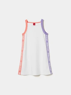 Vestido de malha sem mangas