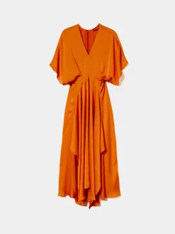 Vestido fluido assimétrico