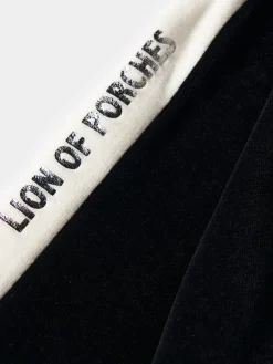 Vestido manga comprida de veludo