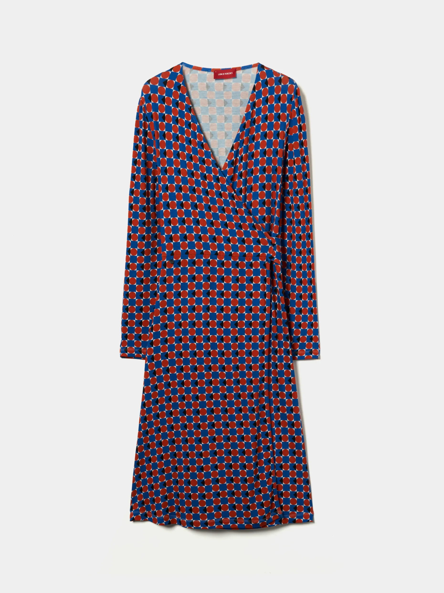 Vestido midi estampado